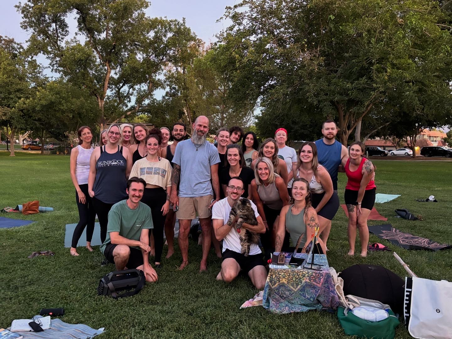 Park Yoga crew