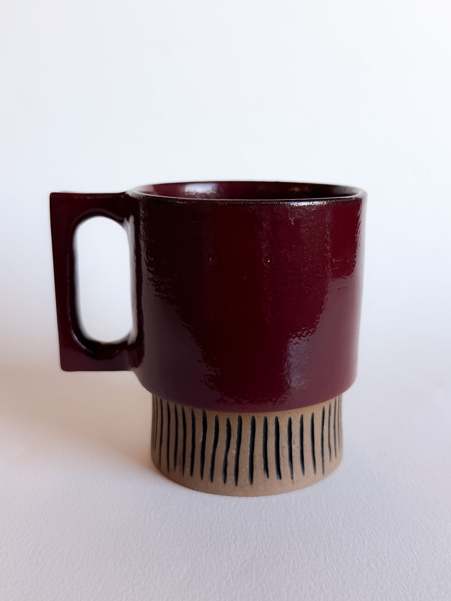 Teapot overhead view