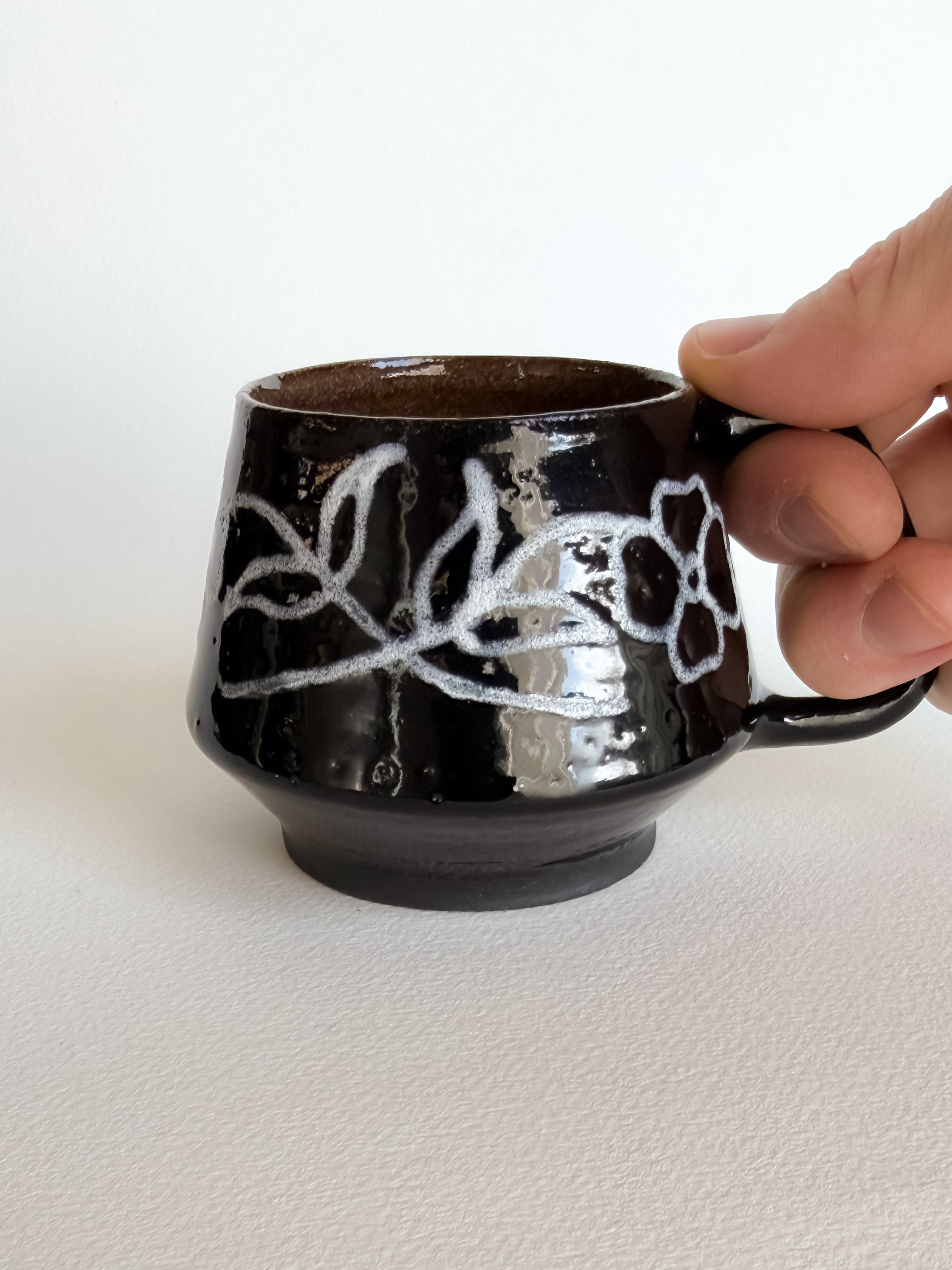 Teapot overhead view