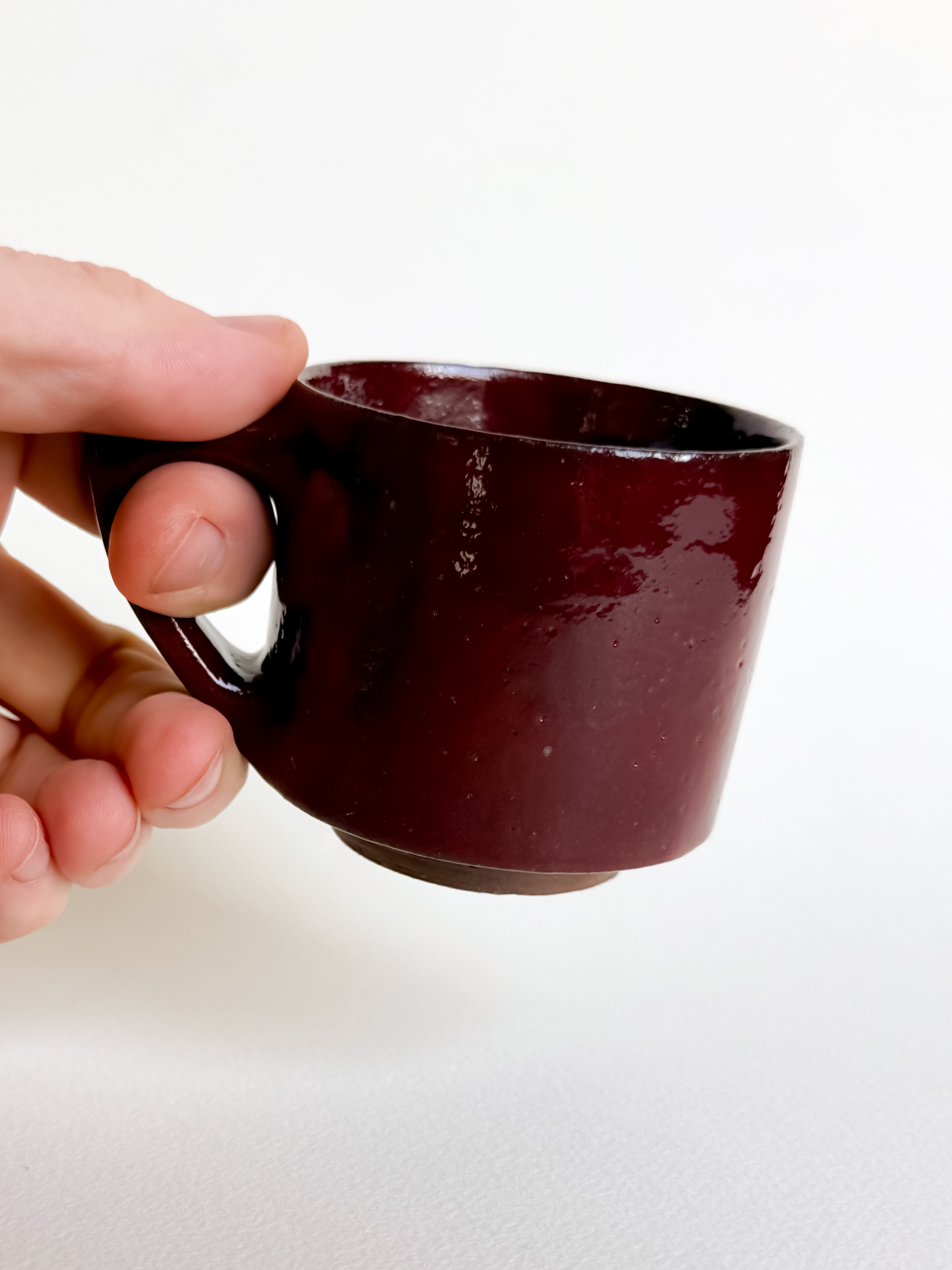 Teapot overhead view