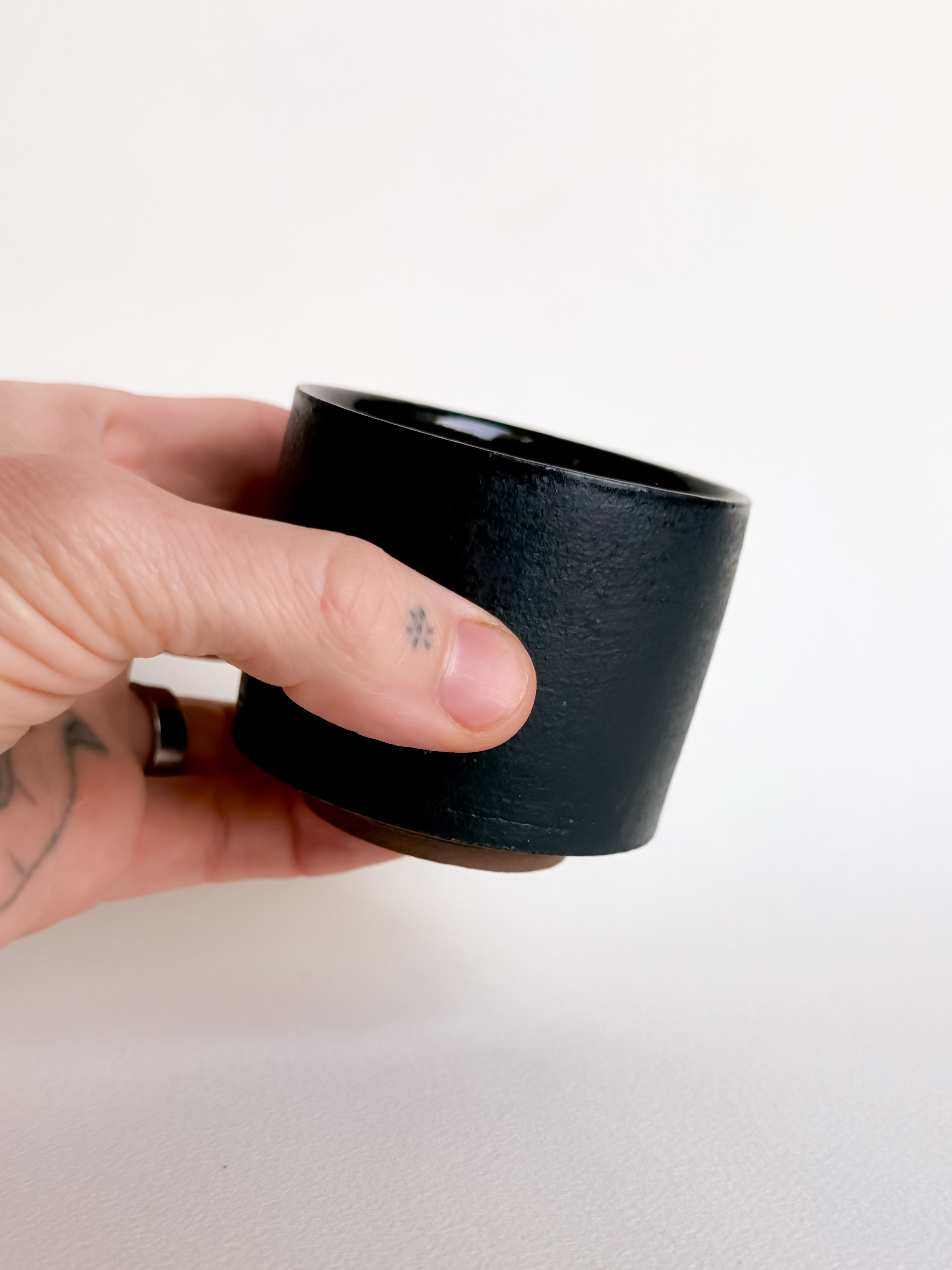 Teapot overhead view