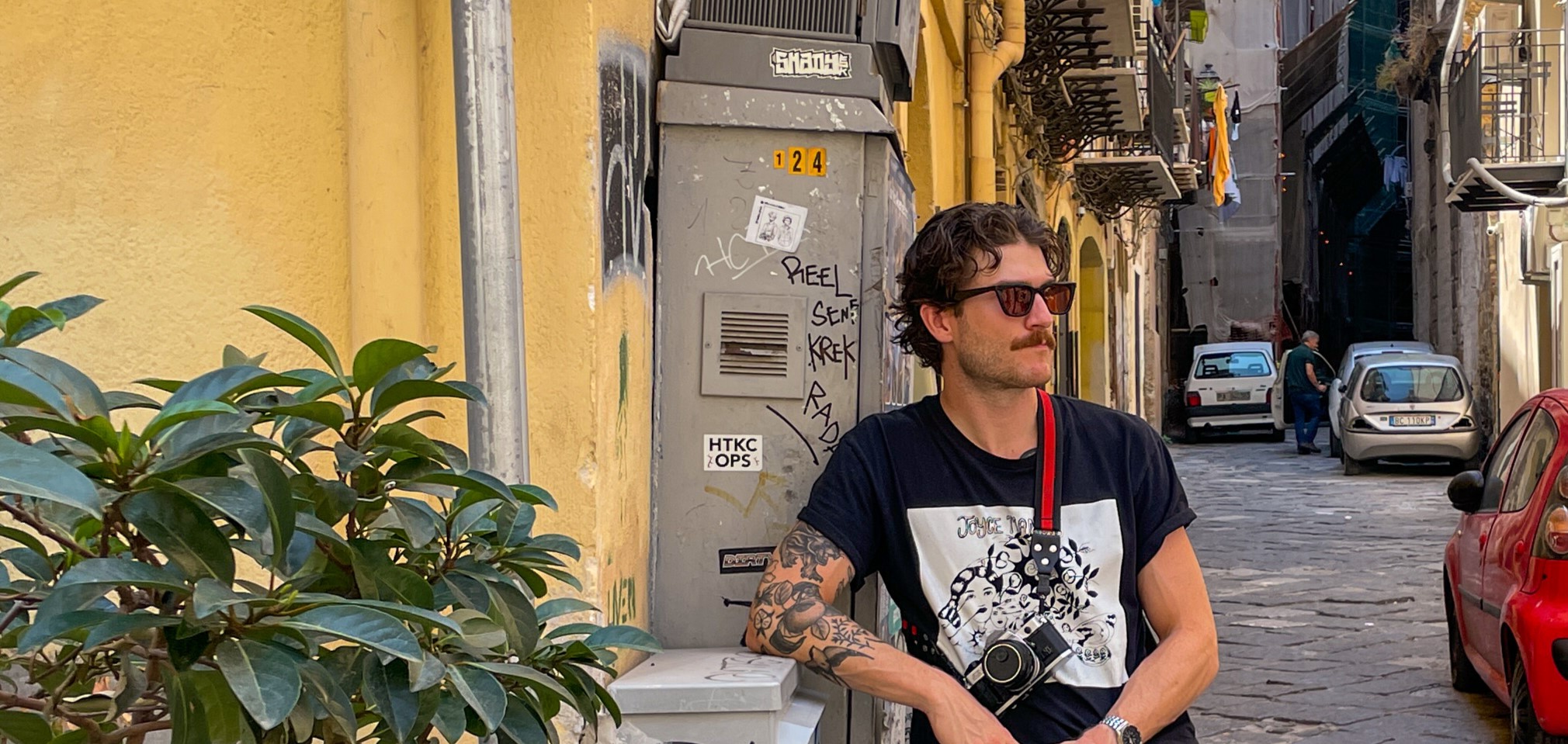 Jake working in the studio