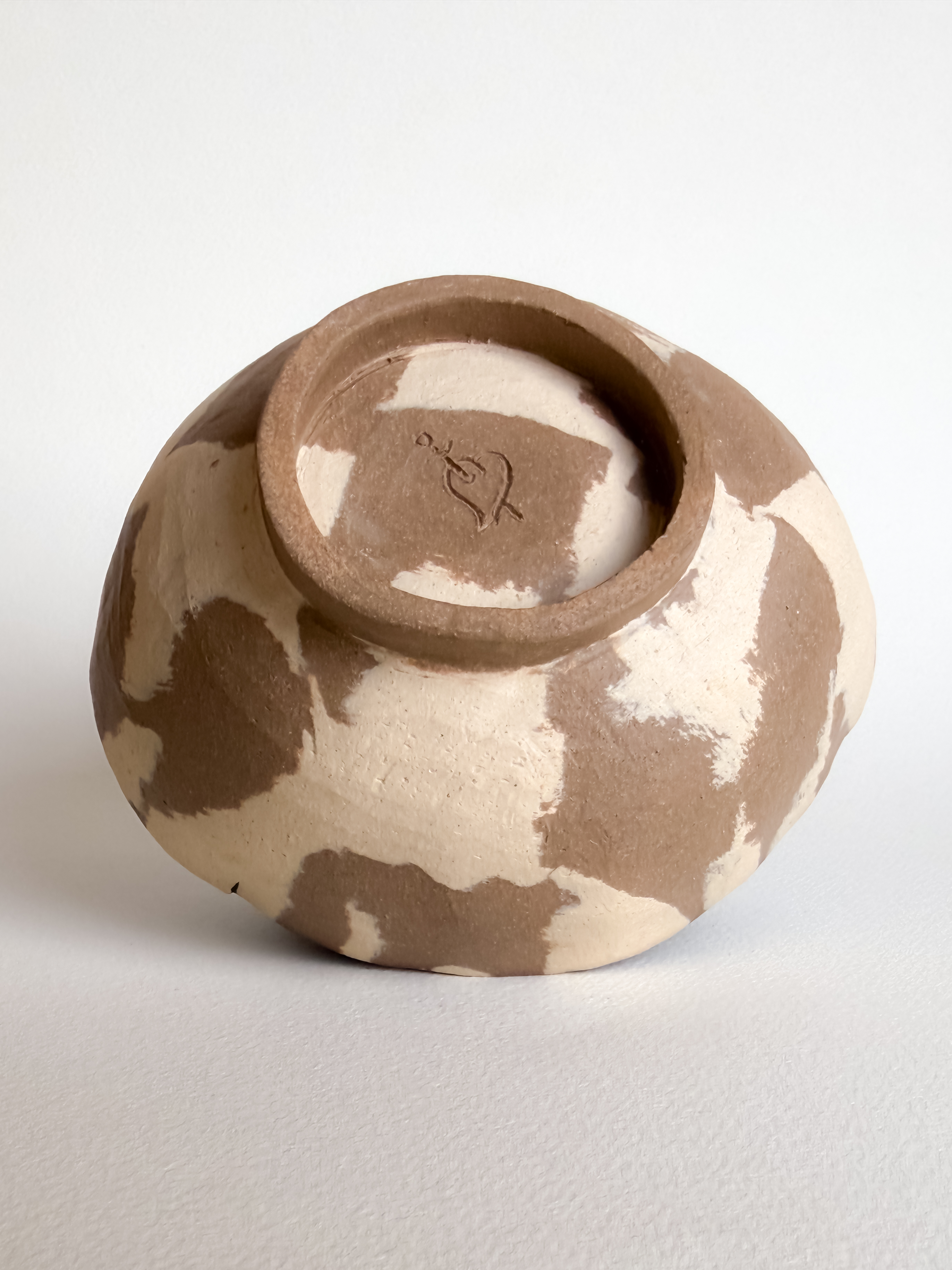 Teapot overhead view